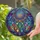 Stained Glass Flower of Life Crystal Ball Rainbow Light Refraction - Home Decor Gift Stained Glass Suncatcher - 2