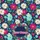 Daisy Flowers Botanical Wreath Floral Clusters - Everyday Carry Gift Quilted Tote Bag - 7