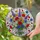 Bouquet Wildflower Poppies Buttercups Cornflowers Mama - Mother's Day Home Decor Gift Stained Glass Suncatcher - 2