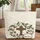 Ornate Wooden Cross Magnolia Wreath Name in Hoop - Faithful Carry Gift Quilted Tote Bag - 1