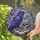 Stained Glass Raven Ornate Skull Ancient Book Flower - Home Decor Gift Wildlife Lover Stained Glass Suncatcher - 2