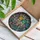 Agate Geode Slices Crystal Prism Luminous Light Ray Mosaic Home Decor Display Gift Stained Glass Suncatcher - 3