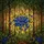 Ripe Blueberry Leaf Branch Tall Trees Sun-Drenched Forest - Home Decor Gift for Nature Lovers Stained Glass Suncatcher - 5