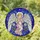 Serene Baby White Wings Celestial Planets Olive Branches - Celestial Home Decor Gift Stained Glass Suncatcher - 1