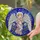 Serene Baby White Wings Celestial Planets Olive Branches - Celestial Home Decor Gift Stained Glass Suncatcher - 2