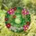 Plump Green Frog Strawberry Fuchsia Daisy Flowers Botanical - Home Decor Gift for Nature Lover Stained Glass Suncatcher - 1