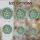 Circular Flower Bouquet Ornate Scrolled Frame - Home Decor Gift Stained Glass Suncatcher - 4