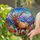 Majestic Elk Blooming Roses Mountain Peaks - Wildlife Lover Home Decor Gift Stained Glass Suncatcher - 2
