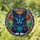 Psychedelic Black Cat Stained Glass Home Decor Gift for Cat Lover Stained Glass Suncatcher - 1
