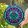Tiffany Glass Scottish Thistle Floral Border Geometric Mosaic - Nature Lover Home Decor Gift Stained Glass Suncatcher - 2