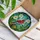 Red Cardinal Bird White Flowers Green Leaves Berries - Bird Lover Home Decor Gift Stained Glass Suncatcher - 3