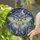 Luna Moth Stained Glass Night Sky - Wildlife Lover Home Decor Gift Stained Glass Suncatcher - 2