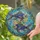 Two Intricate Tiffany Glass Mosaic Fish - Home Decor Gift for Fish Lover Stained Glass Suncatcher - 2