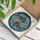 Two Intricate Tiffany Glass Mosaic Fish - Home Decor Gift for Fish Lover Stained Glass Suncatcher - 3