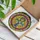 Egyptian Ankh Lotus Flower Stained Glass Mosaic - Home Decor Gift Stained Glass Suncatcher - 3
