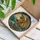 Majestic Dragon Reading Book Stone Outcrop Misty Mountains - Fantasy Book Lover Decor Stained Glass Suncatcher - 3