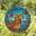 Cocker Spaniel Stained Glass Floral Tiffany Style - Home Decor Gift for Dog Lover Stained Glass Suncatcher - 1