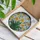 Vibrant Blooming Daffodil Bouquet Creamy White Petals Yellow Orange Coronas Window Decor Gift Stained Glass Suncatcher - 3