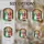 Mrs Claus Santa Claus Winter Porch - Christmas Holiday Home Decor Gift Stained Glass Suncatcher - 4