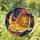 Lion Crescent Moon Cosmic Galaxy - Home Decor Gift for Lion Lover Space Enthusiast Stained Glass Suncatcher - 1