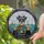 Schnauzer Dog Military Jacket Ocean Sailing Ships - Home Decor Gift for Dog Lovers Stained Glass Suncatcher - 2