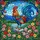 Rooster Eggs Flowers Stained Glass Landscape Farmhouse Home Decor Gift Stained Glass Suncatcher - 5
