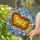 Golden Agate Crystal Starburst Teardrop Prism - Stained Glass Home Decor Gift Stained Glass Suncatcher - 2