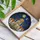 Virgin Mary Baby Jesus Spotted Deer Starry Night Sky - Faith Home Decor Gift Stained Glass Suncatcher - 3