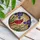 Red Cardinal Bird Purple Iris Flowers Sunny Day Mosaic - Home Decor Wildlife Gift Stained Glass Suncatcher - 3