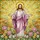 Jesus Christ Radiant Sun Ray Garden - Easter Religious Home Decor Gift Stained Glass Suncatcher - 5
