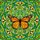 Monarch Butterfly Jewel Tone Floral Mosaic - Wildlife Home Decor Gift for Butterfly Lovers Stained Glass Suncatcher - 5