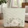 Peony Rose Eucalyptus Floral Vines Personalized - Everyday Carry Gift for Her Quilted Tote Bag - 1