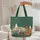 Campervan Adirondack Chair Pine Trees - Travel Essentials Everyday Carry Gift for Camping Lover Quilted Tote Bag - 5