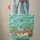 Tropical Beach Lounge Chairs Personalized Sign Travel Essentials for Beach Lovers Quilted Tote Bag - 6