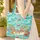 Tropical Beach Lounge Chairs Personalized Sign Travel Essentials for Beach Lovers Quilted Tote Bag - 4