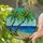 Two Palm Trees Beach Ocean Scene Tropical Foliage - Home Decor Gift Stained Glass Suncatcher - 2