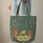 Personalized Curious Frog Log Mushrooms Butterfly - Wildlife Lover Gift Quilted Tote Bag - 6