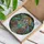 Two-Story House Blue Door Vintage Bicycle Blooming Garden Stone Steps Home Decor Gift Stained Glass Suncatcher - 3