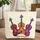 Ornate Violins Cream Leaf Swirls Personalized Music Instrument Everyday Carry Gift Quilted Tote Bag - 1