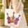 Ornate Violins Cream Leaf Swirls Personalized Music Instrument Everyday Carry Gift Quilted Tote Bag - 4
