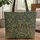 Personalized Female Figures Headwraps Gowns Botanical - Everyday Carry Gift for Her Quilted Tote Bag - 1