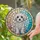 Maltese Dog Stained Glass Mosaic Home Decor Gift for Pet Lovers Stained Glass Suncatcher - 2