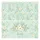 White Daisy Forget-Me-Not Floral Wreath Calligraphy Everyday Carry Gift Quilted Tote Bag - 7