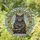 Tiffany Style British Shorthair Cat Amber Eyes Golden Floral - Cat Lover Home Decor Gift Stained Glass Suncatcher - 1