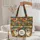 Three Sitting English Bulldogs Organic Landscape Everyday Carry Gift for Dog Moms Quilted Tote Bag - 5
