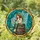 Wistful Fairy Child Dark Bucket Scaly Creature - Home Decor Gift for Fairy Lovers Stained Glass Suncatcher - 1