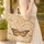Monarch Butterfly Botanical Floral Wreath Wildlife Lover - Everyday Carry Gift Quilted Tote Bag - 4