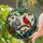 Grey Squirrel Red Cardinal Branch Heart Wildlife Lover Nature Home Decor Gift Stained Glass Suncatcher - 2