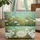 Three White Bunnies Wildflower Garden Floral Foliage - Everyday Carry Gift Quilted Tote Bag - 1