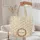 Autumn Leaves Berries Botanical Wreath Farmhouse Text - Everyday Carry Gift Quilted Tote Bag - 5